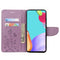 For Samsung Galaxy A53 5G Butterfly Flower Pattern Horizontal Flip Leather Phone Case with Card Slot & Holder(Light Purple)