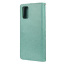 For Xiaomi Redmi Note 11 Pro Butterfly Flower Pattern Horizontal Flip Leather Phone Case with Card Slot & Holder(Green)