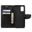For Xiaomi Redmi Note 11 Pro Butterfly Flower Pattern Horizontal Flip Leather Phone Case with Card Slot & Holder(Black)