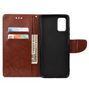 For Xiaomi Redmi Note 11 Pro Butterfly Flower Pattern Horizontal Flip Leather Phone Case with Card Slot & Holder(Brown)