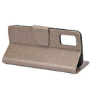 For Xiaomi Redmi Note 11 Pro Butterfly Flower Pattern Horizontal Flip Leather Phone Case with Card Slot & Holder(Grey)