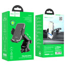 hoco CA95 Polaris Push-type Telescopic Suction Cup Car Holder(Black)