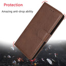 For LG G7 ThinQ Solid Color Horizontal Flip Protective Case with Holder & Card Slots & Wallet & Photo Frame & Lanyard(Rose Gold)