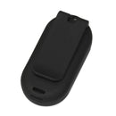 HK-313 Mini Single Function 3D Electronic Pedometer with Lanyard(Black)
