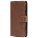 For Motorola Moto G5 Plus Solid Color Horizontal Flip Protective Case with Holder & Card Slots & Wallet & Photo Frame & Lanyard(Brown)