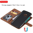 For Motorola Moto G5 Plus Solid Color Horizontal Flip Protective Case with Holder & Card Slots & Wallet & Photo Frame & Lanyard(Brown)