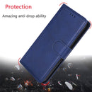 For Motorola Moto G5 Plus Solid Color Horizontal Flip Protective Case with Holder & Card Slots & Wallet & Photo Frame & Lanyard(Brown)