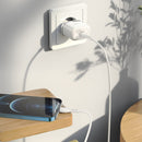 hoco N24 Victorious Single Port USB-C/Type-C PD20W Charger + Type-C to 8 Pin Cable, EU Plug(White)