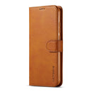 For Xiaomi Redmi Note 8T LC.IMEEKE Calf Texture Horizontal Flip Leather Case, with Holder & Card Slots & Wallet(Yellow)