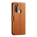For Xiaomi Redmi Note 8T LC.IMEEKE Calf Texture Horizontal Flip Leather Case, with Holder & Card Slots & Wallet(Yellow)