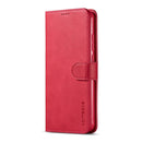 For Xiaomi Redmi Note 8T LC.IMEEKE Calf Texture Horizontal Flip Leather Case, with Holder & Card Slots & Wallet(Red)