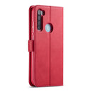 For Xiaomi Redmi Note 8T LC.IMEEKE Calf Texture Horizontal Flip Leather Case, with Holder & Card Slots & Wallet(Red)