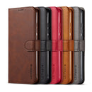 For Xiaomi Redmi Note 8T LC.IMEEKE Calf Texture Horizontal Flip Leather Case, with Holder & Card Slots & Wallet(Red)