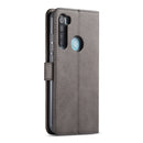 For Xiaomi Redmi Note 8T LC.IMEEKE Calf Texture Horizontal Flip Leather Case, with Holder & Card Slots & Wallet(Grey)