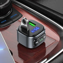 hoco E67 Fighter QC3.0 Car Bluetooth FM Transmitter(Black)