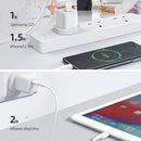 JOYROOM L-P251 PD 25W USB-C / Type-C Mini Intelligent Fast Charger, UK Plug(White)