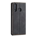 For Huawei P30 Lite Forwenw Dream Series Oil Edge Strong Magnetism Horizontal Flip Leather Case with Holder & Card Slots & Wallet & Photo Frame(Black)