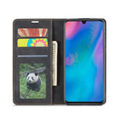 For Huawei P30 Lite Forwenw Dream Series Oil Edge Strong Magnetism Horizontal Flip Leather Case with Holder & Card Slots & Wallet & Photo Frame(Black)
