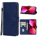 Leather Phone Case For iPhone 13(Blue)