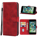 Leather Phone Case For iPhone SE 2022 / SE 2020 / 8 / 7(Red)