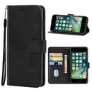 Leather Phone Case For iPhone SE 2022 / SE 2020 / 8 / 7(Black)