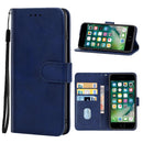 Leather Phone Case For iPhone SE 2022 / SE 2020 / 8 / 7(Blue)