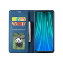 For Xiaomi Redmi Note 8 Pro Forwenw Dream Series Oil Edge Strong Magnetism Horizontal Flip Leather Case with Holder & Card Slots & Wallet & Photo Frame(Blue)