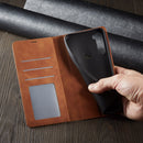 For Xiaomi Redmi Note 8 Forwenw Dream Series Oil Edge Strong Magnetism Horizontal Flip Leather Case with Holder & Card Slots & Wallet & Photo Frame(Blue)