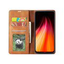 For Xiaomi Redmi Note 8 Forwenw Dream Series Oil Edge Strong Magnetism Horizontal Flip Leather Case with Holder & Card Slots & Wallet & Photo Frame(Brown)