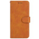 Leather Phone Case For Samsung Galaxy A03 Core(Brown)
