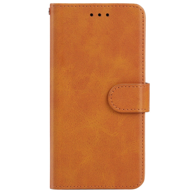 Leather Phone Case For Samsung Galaxy A03 Core(Brown)