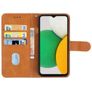 Leather Phone Case For Samsung Galaxy A03 Core(Brown)