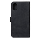 Leather Phone Case For Samsung Galaxy A03 Core(Black)