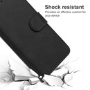 Leather Phone Case For Samsung Galaxy A03 Core(Black)