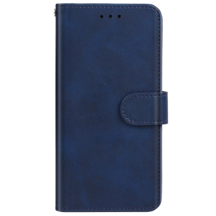 Leather Phone Case For Samsung Galaxy A03 Core(Blue)