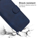 Leather Phone Case For Samsung Galaxy A03 Core(Blue)
