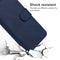 Leather Phone Case For Samsung Galaxy A03 Core(Blue)