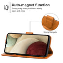 Leather Phone Case For Samsung Galaxy A13 4G(Brown)
