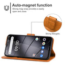 Leather Phone Case For Gigaset GS5(Brown)