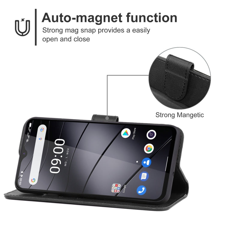 Leather Phone Case For Gigaset GS5(Black)