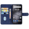 Leather Phone Case For Gigaset GS5(Blue)