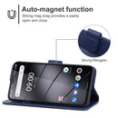 Leather Phone Case For Gigaset GS5(Blue)