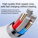 JOYROOM S-1060M12 6A USB to USB-C / Type-C Fast Charging Data Cable, Cable Length: 1m(Black)