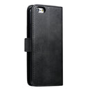 For iPhone 6 GUSSIM Magnetic Horizontal Flip Leather Case with Holder & Card Slots & & Wallet(Black)
