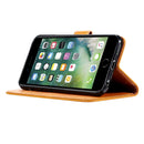 For iPhone 6 GUSSIM Magnetic Horizontal Flip Leather Case with Holder & Card Slots & & Wallet(Black)