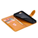 For iPhone 6 GUSSIM Magnetic Horizontal Flip Leather Case with Holder & Card Slots & & Wallet(Black)