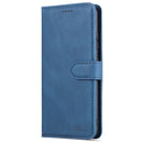 For Samsung Galaxy S22 5G AZNS Dream II Skin Feel Horizontal Flip Leather Case(Blue)
