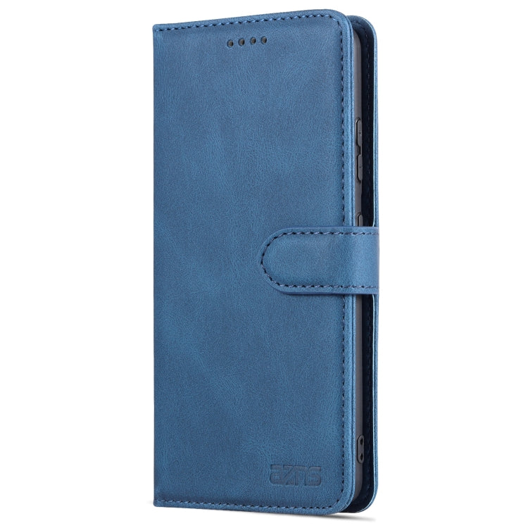 For Samsung Galaxy S22 5G AZNS Dream II Skin Feel Horizontal Flip Leather Case(Blue)