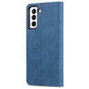 For Samsung Galaxy S22 5G AZNS Dream II Skin Feel Horizontal Flip Leather Case(Blue)