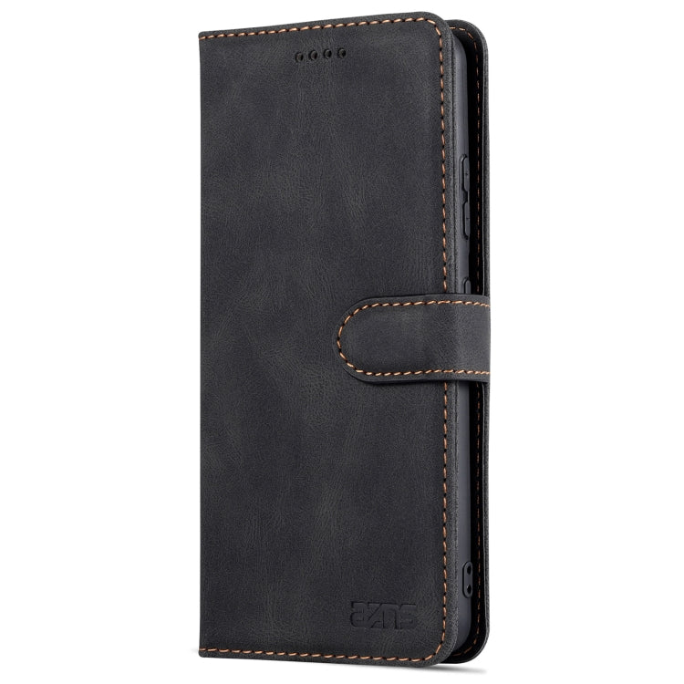 For Samsung Galaxy S22 5G AZNS Dream II Skin Feel Horizontal Flip Leather Case(Black)